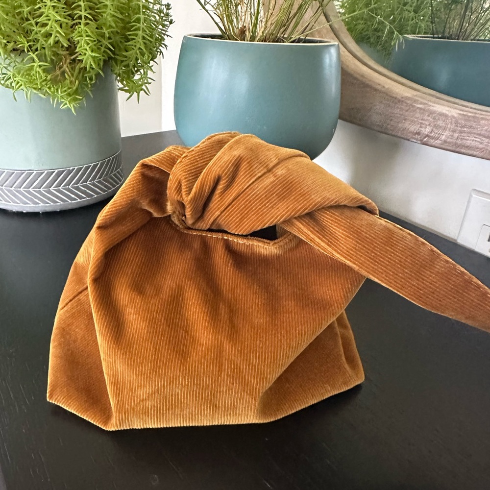 Corduroy tote